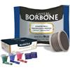 Caffè Borbone Capsule Miscela Blu Caffè Borbone compatibili Espresso Point + Kit Accessori