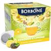 Caffè Borbone 180 Cialde Caffè Borbone TISANA ZENZERO E LIMONE Filtro Carta 44 MM 2,2 g