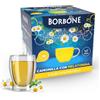 Caffè Borbone 216 Cialde Caffè Borbone Filtro Carta 44 mm ESE Infuso alla Camomilla Originale