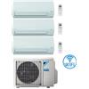Daikin Climatizzatore Condizionatore Daikin SIESTA Wi-Fi Trial Split 9000 + 9000 + 12000 BTU con U.E. 3AMXF52A Classe A++/A+