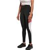 Starter Black Label Ladies Starter-Leggings Sportivi a Vita Alta Pantaloni da Yoga, Nero/Bianco/pnkgrpfrt, S szczupły Donna