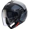 Caberg Casco Moto Jet Caberg RIVIERA V4X ALPHA Opaco Nero Antracite