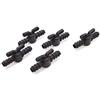 S&M 543845 Chiave 1/4 Torna 16mm Irrigazione a Gocciolo-Blister da 5 Unità, Nero
