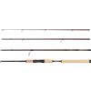 Abu Garcia Tormentor2 Canna da spinning da viaggio, canna da pesca leggera con vaschetta in carbonio 24T, design compatto per pescatori in viaggio, pesci predatori d'acqua dolce e salata, 2,74m 15-45g