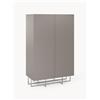 Westwing Collection Guardaroba piccolo in legno Joe - Marrone