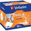 Verbatim Dvd-R 4 7Gb 16X Stamp.Cf.10 Xx confezione da 10 DVD-R (DVD)