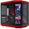 HYTE Y70 Touch Infinite Midi Tower Nero, Colore ciliegia