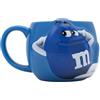 M&M'S COLLECTION Mug M&M'S - Tasse Bleue à l'Effigie des Personnages M&M'S - Cadeau Original pour Faire Plaisir ou Remercier