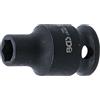 BGS 7296 | Inserto per chiave a bussola esagonale | azionamento quadrato interno 6,3 mm (1/4) | SW 5,5 mm