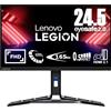 Lenovo Legion R25i-30 Monitor Gaming 24.5" FHD (1920x1080), IPS, 0.5ms, 165Hz (Overclock 180Hz), Altoparlanti, Regolabile, AMD FreeSync Premium, HDMI 2.1 + DP