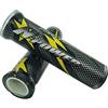 one by Camamoto manopole manubrio moto (cod 77344210C kit set coppia manopole colore nero/giallo compatibile con moto scooter enduro, cross, motard, off road,)