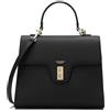 Carlheim, Gotland Genuine Leather collection, Estelle Genuine Leather Handbag (Black)