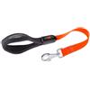 Ferplast Guinzaglio Corto EVOLUTION GM25/55 per Cani, Ipoallergenico, Lavabile, Maniglia Imbottita, Arancio