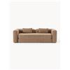 Westwing Collection Divano letto 3 posti Livvie - Marrone