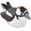 Wild Republic Audubon Bird, Picchio Rosso Maggiore con Autentico Suono d'uccello, Peluche, Giocattolo per Uccelli per Bambini e birdwatcher, 18 cm