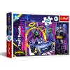 Trefl - Batwheels, Batman e i Suoi Veicoli - Puzzle 60 Pezzi - Puzzle Colorati con Personaggi delle Fiabe, Intrattenimento Creativo, Divertimento per Bambini dai 4 anni