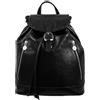 Time Resistance Zaino in Pelle Donna Fatto a Mano in Italia da Esperti Artigiani - Zaino Donna in Pelle Vera con Spallacci Regolabili e Tasca per Tablet - Morbido e Compatto