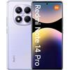 Redmi Cellulare Smartphone Xiaomi Redmi Note 14 Pro 4G 6,67" 8+256GB Dual Sim PURPLE