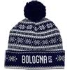Bologna FC Cappello PONPON Jacquard 52% VI 30% PL 18% PA Bologna 283477 Bologna