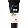 Maybelline New York Fondotinta Opacizzante Fit Me! Matte&Poreless Fair Porcelaine (095) - Fondotinta liquido
