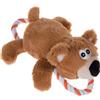 zooplus Exclusive Gioco per cuccioli Orsetto con corda - 1 pz