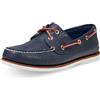 Timberland Mocassini Classic Boat 2 Eye Taglia 45 Codice TB174036484 Blu