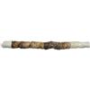 Croci BBQ Stick - Snack premio masticativo per cani in Pelle Bovina e Pesce, dental stick per la pulizia dei denti, 30 cm