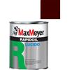 SMALTO A SOLVENTE MARRONE MOGANO RAL 8016 LT. 0,75 Rapidoil Lucido Max Meyer