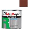 SMALTO A SOLVENTE MARRONE NOCE RAL 8011 ML. 0,375 Rapidoil Lucido Max Meyer