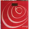 Stube Bilancia Pesapersona Elettronica ,con Display LCD, Portata Massima 150 Kg, Rossa