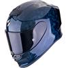 Scorpion Casco Moto Integrale Scorpion EXO-R1 EVO CARBON AIR ONYX Blu