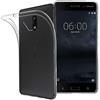 ebestStar - Cover per Nokia Nokia 6, Custodia Silicone Trasparente, Protezione TPU Antiurto, Morbida Sottile Slim, Trasparente