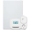 Bosch Thermotechnik Bosch Heat Infrared 4000 P - Stufa Elettrica a Infrarossi - Riscaldatore Elettrico a Basso Consumo con Distribuzione Ideale del Calore - 1000W (30 m²)