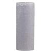 Chic Antique Macon, candela rustica a pilastro antica, 100% paraffina, lunga durata (grigio francese, 25 x 10 cm)