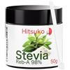 Hitsuko Polvere di Stevia Ultra-Concentrata (50g) | RebA-98 Puro al 98% | 470x Più Dolce dello Zucchero