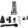 Haofy Action Camera Piccola Fotocamera 4K HD con Clip per Microfono per Equitazione All'aperto, Immersioni, Riprese, Vivavoce, Bici, Fotocamera Sportiva, 16 Milioni, Ruotabile a 270°
