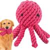 Nuytghr Octopus - Giocattolo per cani in peluche a forma di polpo, giocattolo da masticare per cani a forma di polpo indistruttibile, giocattolo interattivo per cani, polpo per masticatori aggressivi
