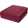 4myBaby GmbH Lenzuolo con angoli con elastici TERRY 90x160, 90x180, 90x200-23 Colori 90x200, Bordeux