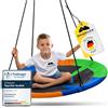 Does not apply ® Altalena a Nido [Ø 110 Cm), Regolabile in Altezza, per Interni Ed Esterni, per