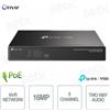 VIGI NVR1008H-8P - NVR Network TP Link 8 canali PoE+ VIGI NVR1008H-8P 16MP H.265+ 1 x SATA