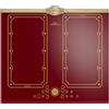 Kaiser KCT 6192 FI RotEm Piano cottura a induzione 60 cm - 8 elementi riscaldanti: 4 x 2 zone di cottura a induzione - Zona libera con 2 zone a induzione FLEX - Vetro in ceramica bordeaux con barra