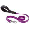 Ferplast Guinzaglio per Cani EVOLUTION G16/110 Ipoallergenico, Lavabile, Impugnatura Imbottita, Viola