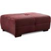 CAVADORE Mavericco Sgabello, Microfibra, Florence Rosso, Hocker