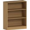 Vida Designs Cambridge - Libreria bassa a 3 ripiani, in legno di quercia, per ufficio, soggiorno, soggiorno, 75 x 60 x 24 cm, Pino