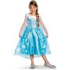 PUZZLEPARTY SRL Puzzle Party Costume Carnevale Frozen Principessa Elsa Deluxe Taglia 7-8 anni