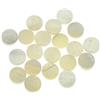 Dopro 20PCS naturale paua Dots tastiera in palissandro per basso ukulele banjo 6mm White Mother of Pearl