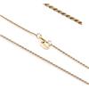 Louis Ciocchetti dal 1887- Catenina Argento 925 Sottile, Fine, Collana donna, Uomo, Collanina Maglia Torchon, ideale per ciondoli, made in italy
