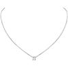 ChicSilver Collanina Argento 925 Donna con Ciondolo Collanina con Lettera Donna R Collane in Argento con Iniziale R con Confezione Regalo