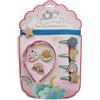 Papierdrachen Set di accessori per capelli - Cerchietto per capelli in velcro | Toppe intercambiabili nel design * Arcobaleno * | Bellissimi accessori creativi per capelli per ragazze - Set 5