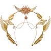 BLESSUME Alone Corona Maria Dea Fascia per capelli Da donna Halloween Costume Dea Copricapo (Stile #19)